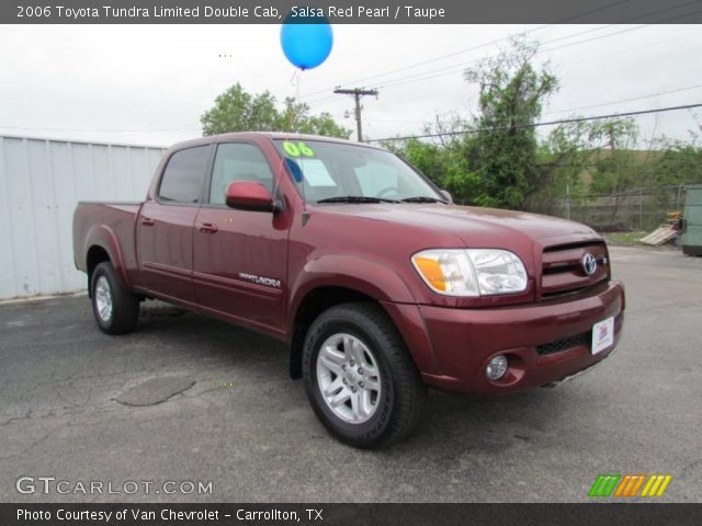 2006 Toyota Tundra Limited Double Cab in Salsa Red Pearl