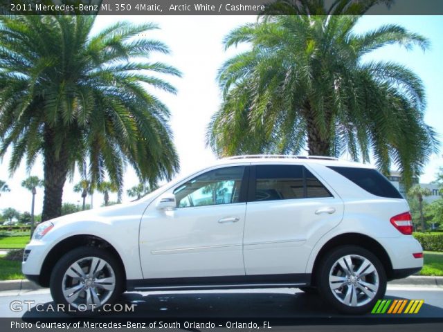 2011 Mercedes-Benz ML 350 4Matic in Arctic White