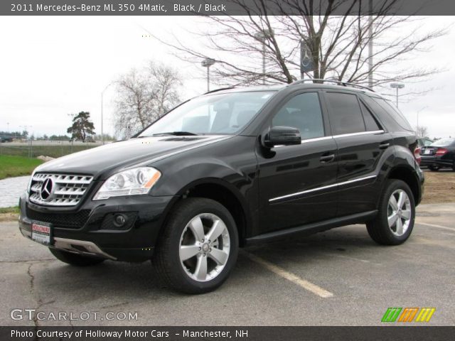 2011 Mercedes-Benz ML 350 4Matic in Black