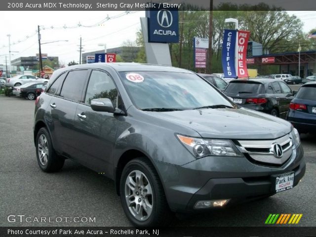 2008 Acura MDX Technology in Sterling Gray Metallic