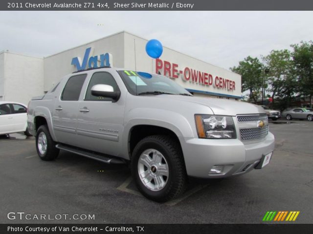 2011 Chevrolet Avalanche Z71 4x4 in Sheer Silver Metallic