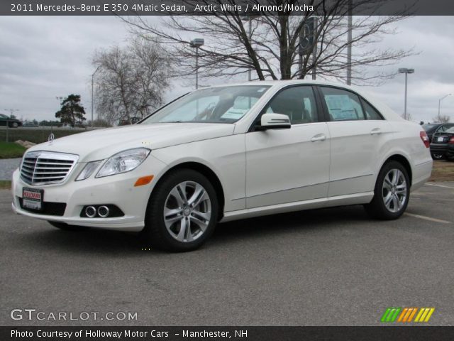 2011 Mercedes-Benz E 350 4Matic Sedan in Arctic White