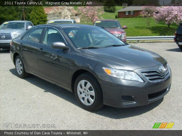 2011 Toyota Camry LE in Magnetic Gray Metallic