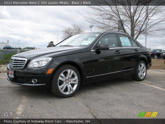 2011 Mercedes-Benz C 300 Luxury 4Matic in Black