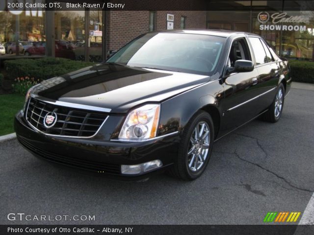2008 Cadillac DTS  in Black Raven
