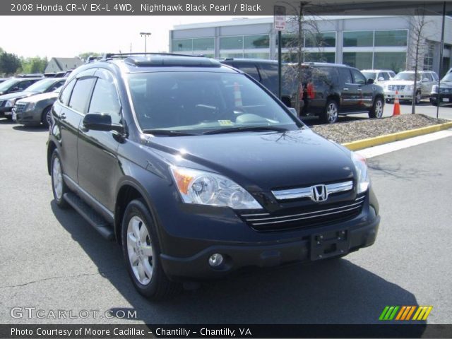 2008 Honda CR-V EX-L 4WD in Nighthawk Black Pearl