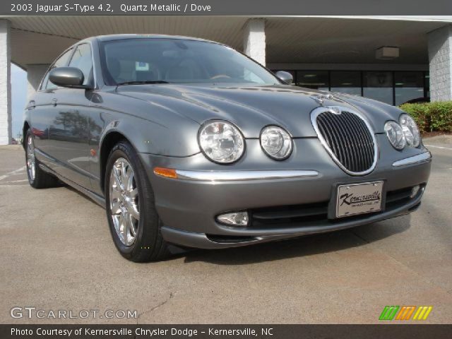 2003 Jaguar S-Type 4.2 in Quartz Metallic