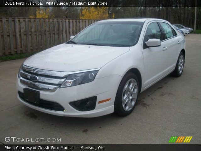 2011 Ford Fusion SE in White Suede