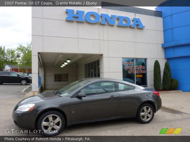 2007 Pontiac G6 GT Coupe in Granite Metallic
