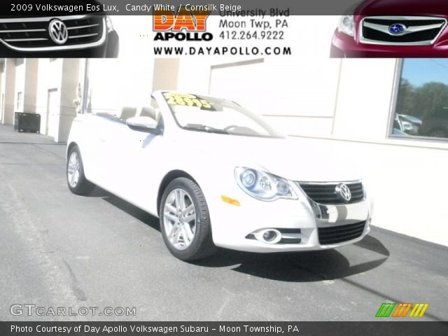 2009 Volkswagen Eos Lux in Candy White