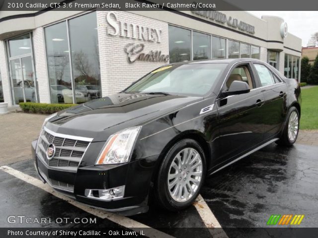 2010 Cadillac CTS 3.6 Premium Sedan in Black Raven