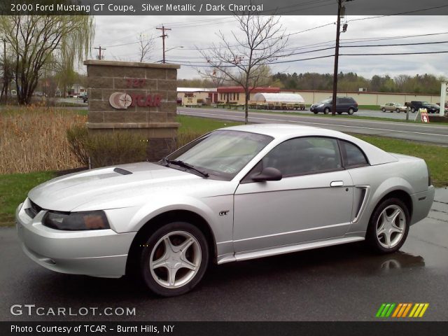 2000 Ford Mustang GT Coupe in Silver Metallic