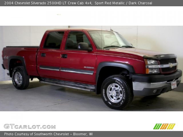 2004 Chevrolet Silverado 2500HD LT Crew Cab 4x4 in Sport Red Metallic