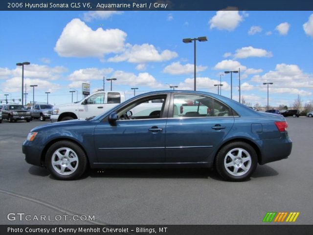 2006 Hyundai Sonata GLS V6 in Aquamarine Pearl