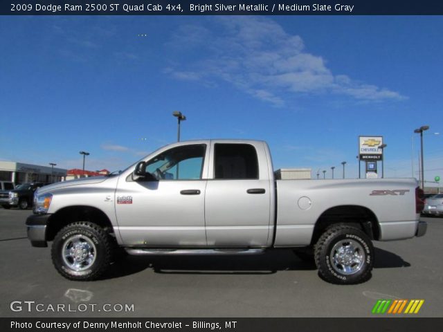2009 Dodge Ram 2500 ST Quad Cab 4x4 in Bright Silver Metallic