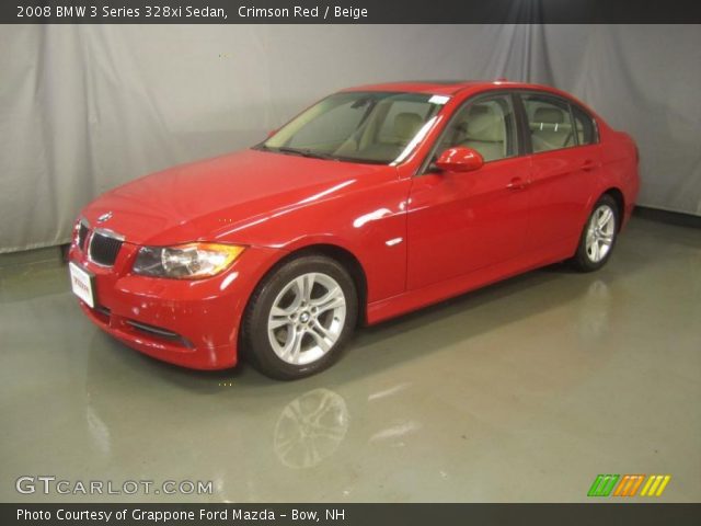 2008 BMW 3 Series 328xi Sedan in Crimson Red