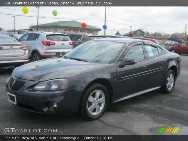 2008 Pontiac Grand Prix Sedan in Shadow Gray Metallic