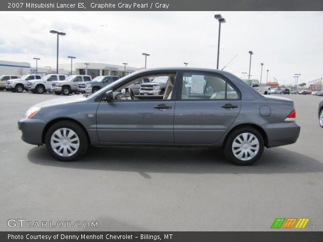 2007 Mitsubishi Lancer ES in Graphite Gray Pearl