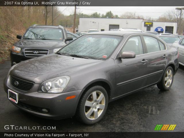 2007 Kia Optima LX in Midnight Gray Metallic