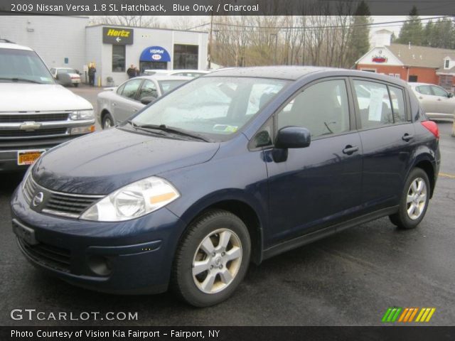 2009 Nissan Versa 1.8 SL Hatchback in Blue Onyx