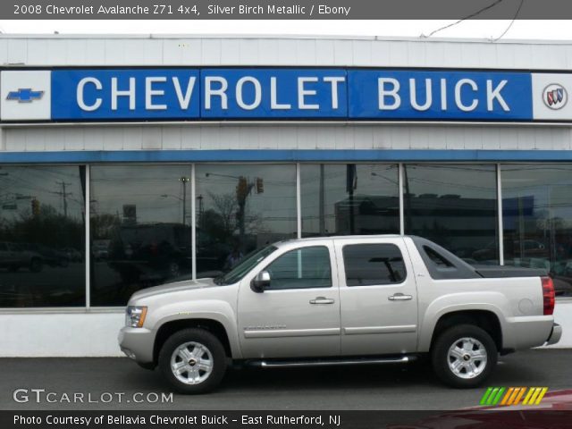 2008 Chevrolet Avalanche Z71 4x4 in Silver Birch Metallic