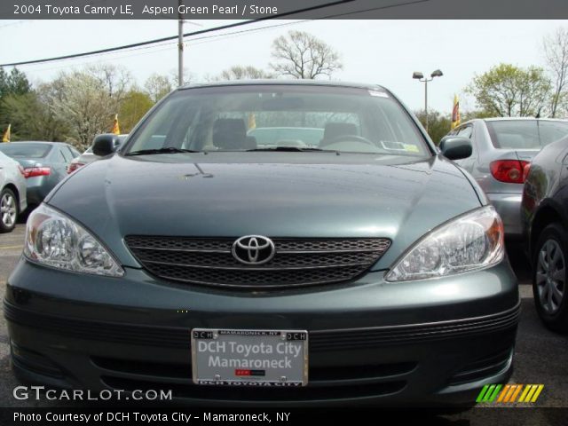 2004 Toyota Camry LE in Aspen Green Pearl