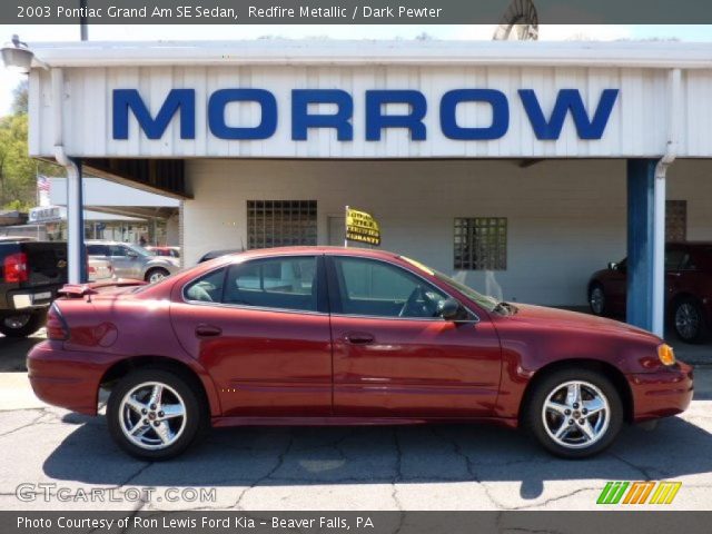 2003 Pontiac Grand Am SE Sedan in Redfire Metallic