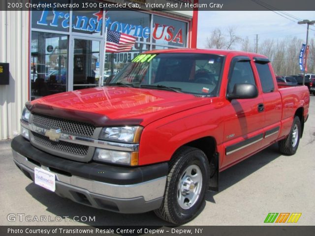 2003 Chevrolet Silverado 1500 Extended Cab in Victory Red