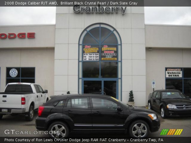 2008 Dodge Caliber R/T AWD in Brilliant Black Crystal Pearl