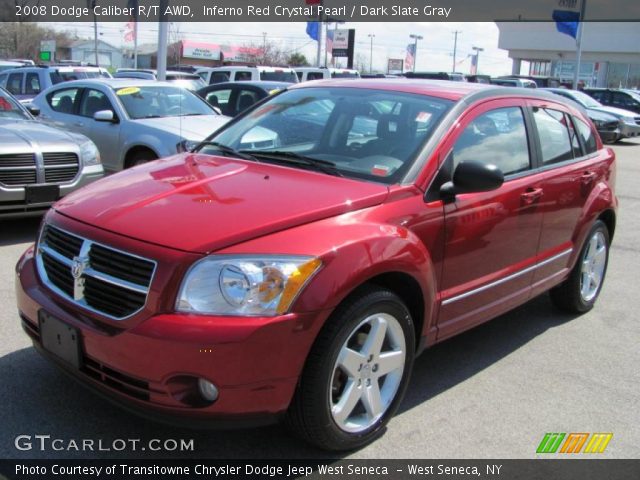 2008 Dodge Caliber R/T AWD in Inferno Red Crystal Pearl