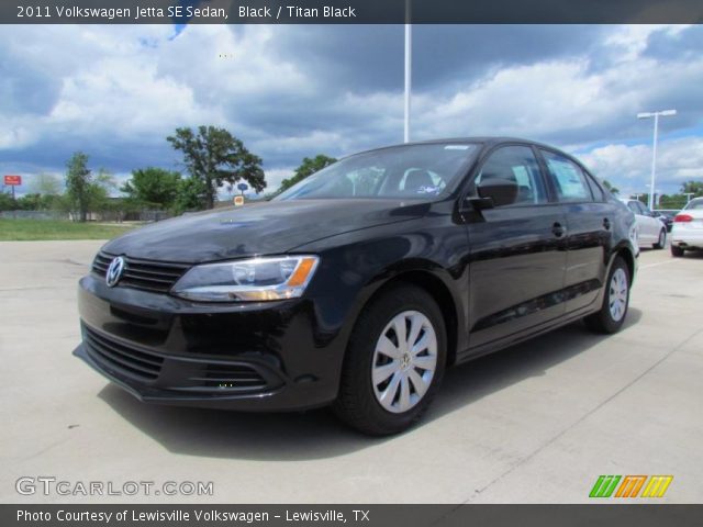2011 Volkswagen Jetta SE Sedan in Black