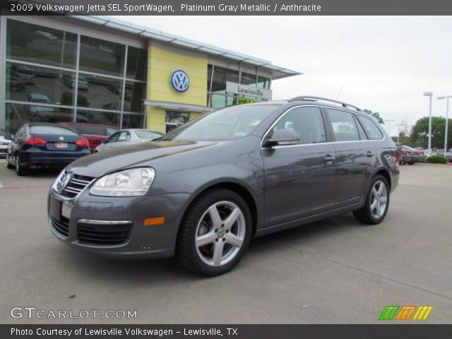 2009 Volkswagen Jetta SEL SportWagen in Platinum Gray Metallic