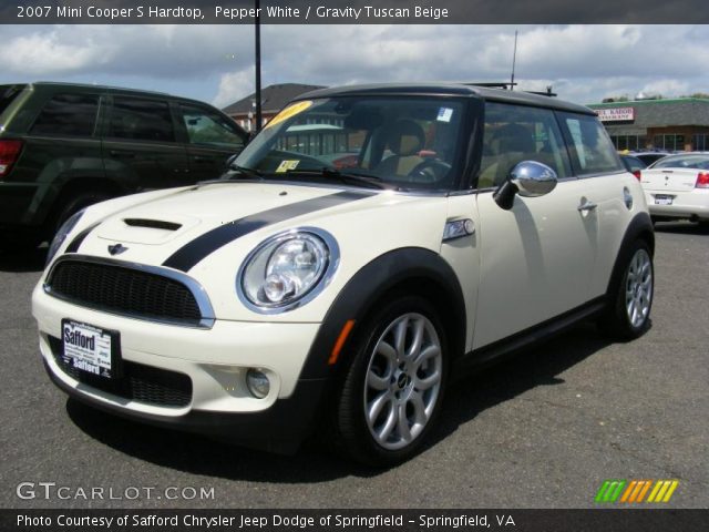 2007 Mini Cooper S Hardtop in Pepper White