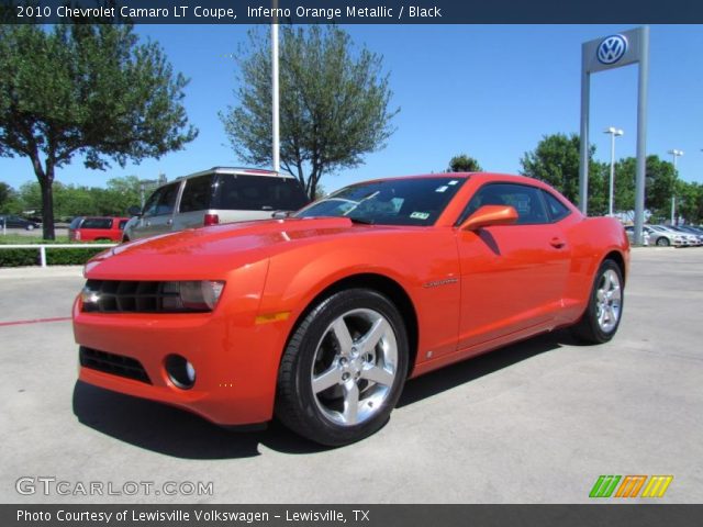 2010 Chevrolet Camaro LT Coupe in Inferno Orange Metallic