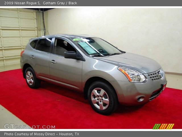 2009 Nissan Rogue S in Gotham Gray