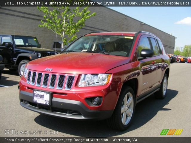 2011 Jeep Compass 2.4 Limited 4x4 in Deep Cherry Red Crystal Pearl