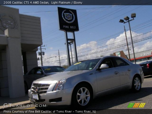 2008 Cadillac CTS 4 AWD Sedan in Light Platinum