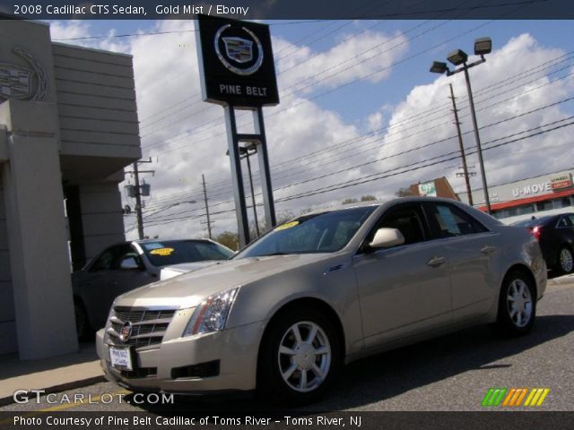 2008 Cadillac CTS Sedan in Gold Mist