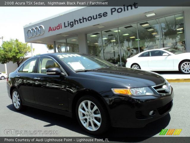 2008 Acura TSX Sedan in Nighthawk Black Pearl