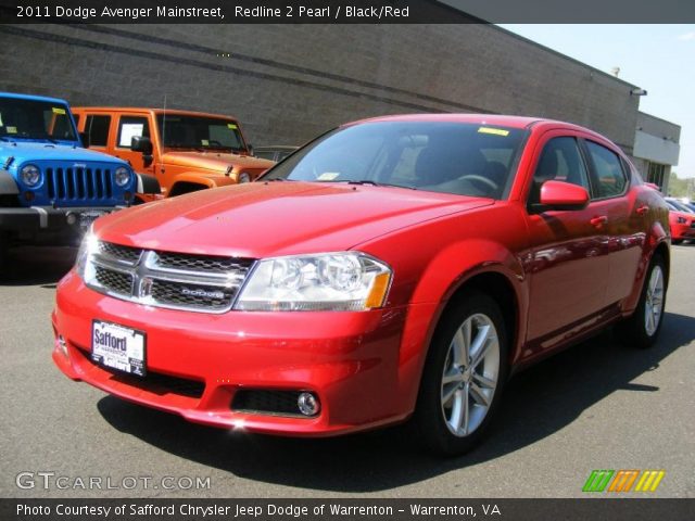 2011 Dodge Avenger Mainstreet in Redline 2 Pearl