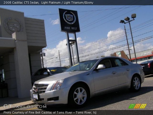 2008 Cadillac CTS Sedan in Light Platinum