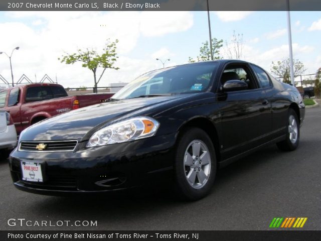 2007 Chevrolet Monte Carlo LS in Black