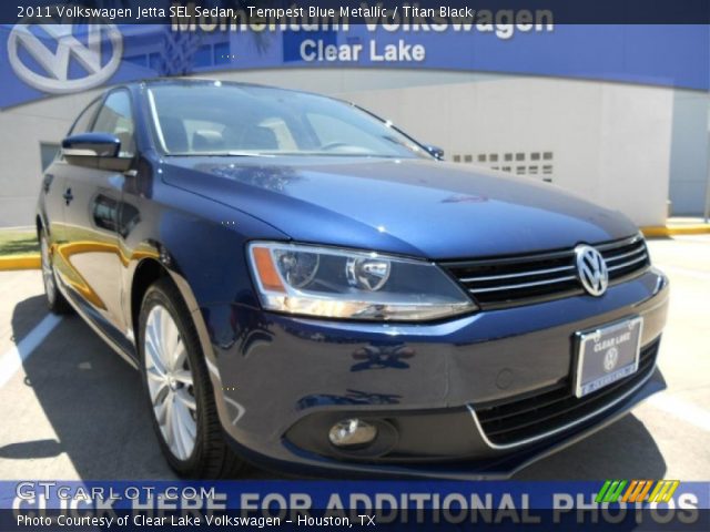 2011 Volkswagen Jetta SEL Sedan in Tempest Blue Metallic