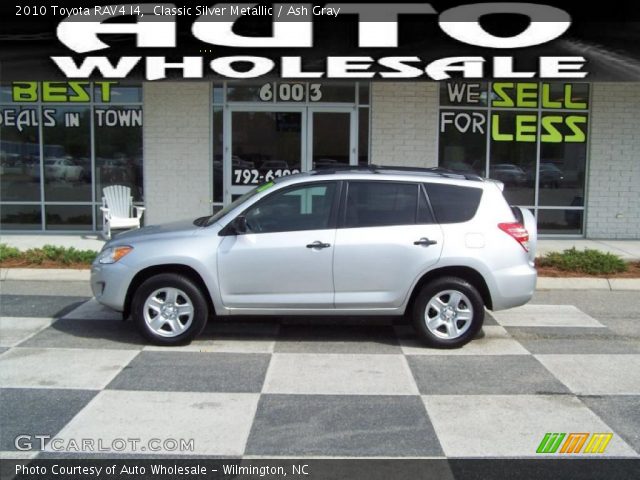 2010 Toyota RAV4 I4 in Classic Silver Metallic