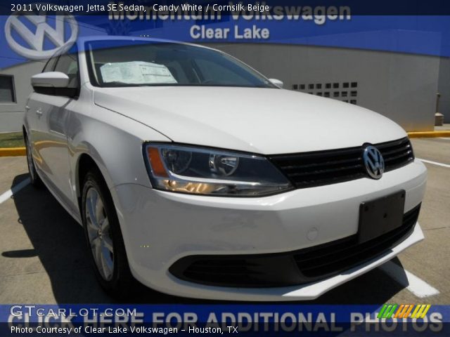 2011 Volkswagen Jetta SE Sedan in Candy White