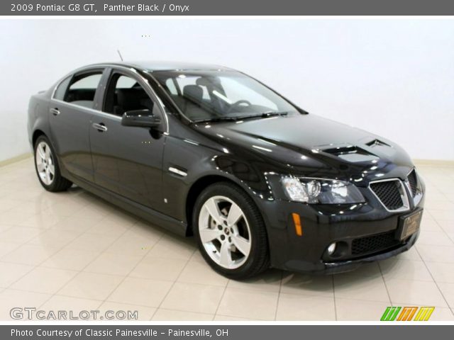 2009 Pontiac G8 GT in Panther Black