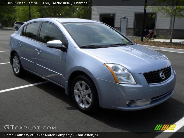 2009 Nissan Sentra 2.0 SR in Arctic Blue