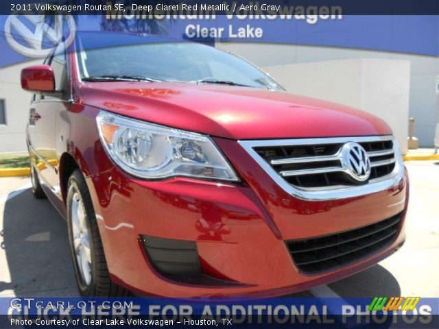 2011 Volkswagen Routan SE in Deep Claret Red Metallic