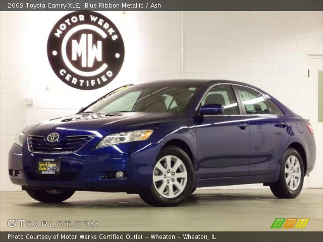 2009 Toyota Camry XLE in Blue Ribbon Metallic