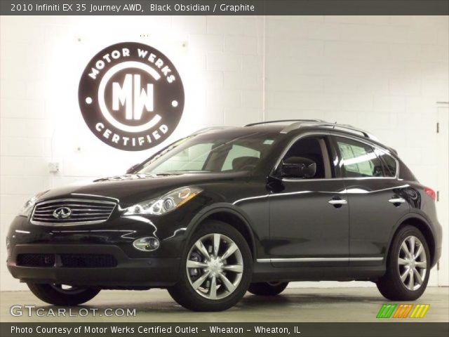2010 Infiniti EX 35 Journey AWD in Black Obsidian